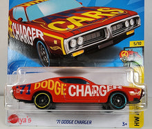 Load image into Gallery viewer, Hot Wheels Red 71 Dodge Charger 2022