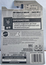 Load image into Gallery viewer, Hot Wheels Silver HW Braille Racer-Twin Mill 2022