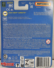 Load image into Gallery viewer, Matchbox Collectors White 2020 Chevy Corvette 2023