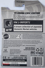 Load image into Gallery viewer, Hot Wheels Green 73 Honda Civic Custom 2023