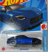 Load image into Gallery viewer, Hot Wheels Blue 2023 Nissan Z 2023