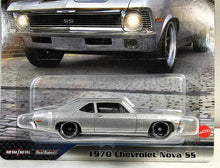 Load image into Gallery viewer, Hot Wheels Silver 1970 Chevrolet Nova SS Fast & Furious Premium 2023