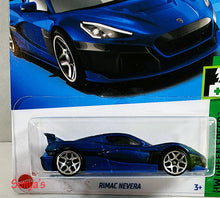 Load image into Gallery viewer, `Hot Wheels Blue Rimac Nevera 2023