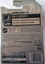 Load image into Gallery viewer, Hot Wheels Cobalt Blue Subaru WRX STI 2022