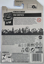 Load image into Gallery viewer, Hot Wheels Yellow Crescendo 2022