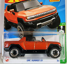 Load image into Gallery viewer, Hot Wheels Orange GMC Hummer EV 2022