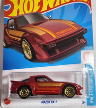 Load image into Gallery viewer, Hot Wheels Red Mazda RX-7 2022