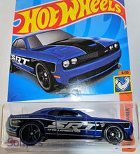 Load image into Gallery viewer, Hot Wheels Blue 15 Dodge Challenger SRT 2022
