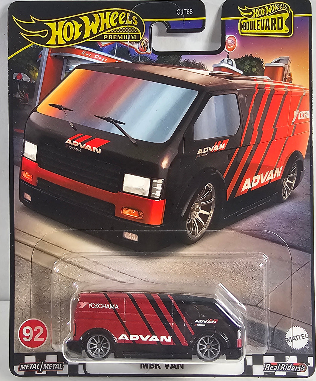 Hot Wheels MBK Van Premium Advan
