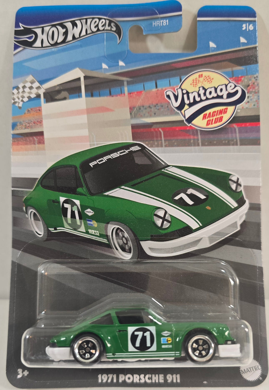 Hot Wheels VTG Racing 1971 Porsche 911
