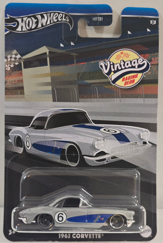 Hot Wheels VTG Racing 1962 Corvette
