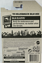 Load image into Gallery viewer, Hot Wheels Gray 70 Volkswagen Baja Bug 2021
