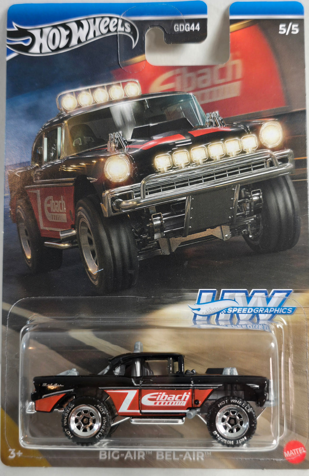 Hot Wheels Big-Air Bel-Air Speed Graphics
