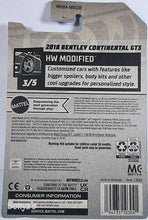 Load image into Gallery viewer, Hot Wheels Green 2018 Bentley Continental GT3 2022
