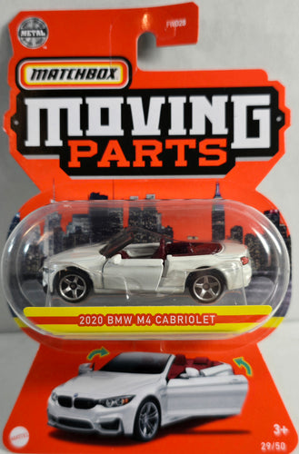 Matchbox Moving Parts 2020 BMW M4 Cabriolet
