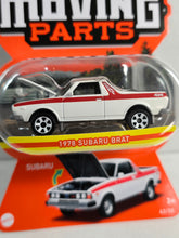 Load image into Gallery viewer, Matchbox Moving Parts White 1978 Subaru Brat 2023
