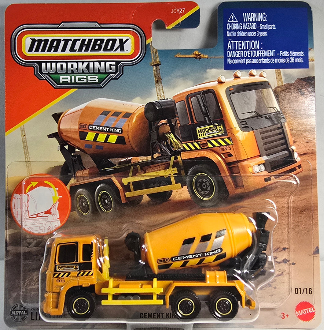 Matchbox Cement King HD
