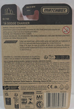 Load image into Gallery viewer, Matchbox White 18 Dodge Charger 2024
