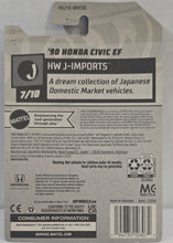 Load image into Gallery viewer, Hot Wheels Red 90 Honda Civic EF 2023
