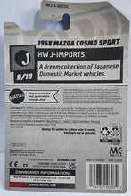 Load image into Gallery viewer, Hot Wheels Orange 1968 Mazda Cosmo Sport 2023
