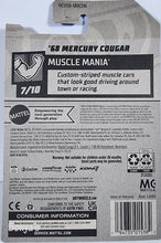 Load image into Gallery viewer, Hot Wheels Blue 68 Mercury Cougar 2022

