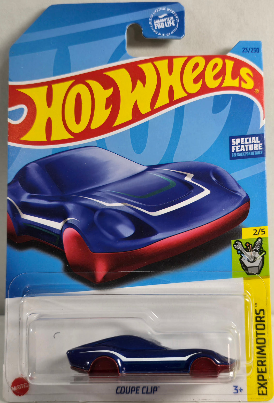 Hot Wheels Blue Coupe Clip 2023