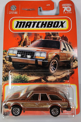 Matchbox Brown 1980 AMC Eagle 2023