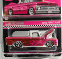 Load image into Gallery viewer, Hot Wheels Mattel Creations Pink Party RLC 1962 Ford F100
