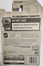 Load image into Gallery viewer, Hot Wheels Art Car 76 Greenwood Corvette 2023
