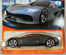 Load image into Gallery viewer, Matchbox Dark Silver 2021 Koenigsegg Gemera 2023
