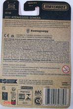 Load image into Gallery viewer, Matchbox Dark Silver 2021 Koenigsegg Gemera 2023
