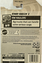 Load image into Gallery viewer, Hot Wheels White Hiway Hauler 2023
