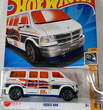 Load image into Gallery viewer, Hot Wheels White Dodge Van  2023
