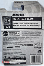 Load image into Gallery viewer, Hot Wheels Blue Dodge Van 2023

