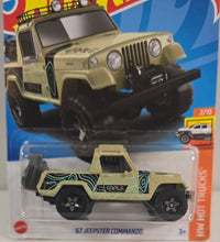 Load image into Gallery viewer, Hot Wheels Tan 67 Jeepster Commando 2023
