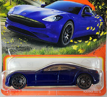 Load image into Gallery viewer, Matchbox Cobalt Blue Karma GS-6 2023
