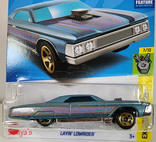 Load image into Gallery viewer, Hot Wheels Blue Layin Lowrider 2022
