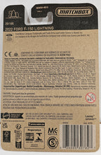 Load image into Gallery viewer, Matchbox Silver 2022 Ford F-150 Lightning 70 Years 2023
