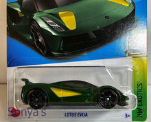 Load image into Gallery viewer, Hot Wheels Forest Green Lotus Evija 2022
