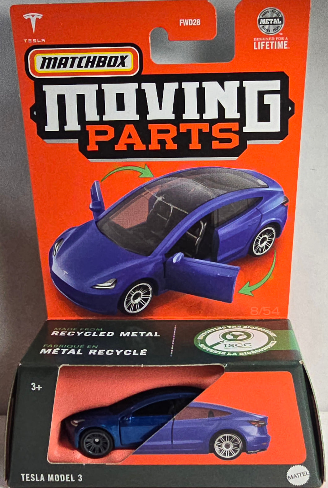 Matchbox Tesla Model 3
