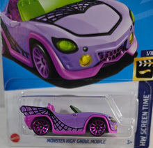 Load image into Gallery viewer, Hot Wheels Monster High Ghoul Mobile 2024
