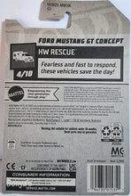 Load image into Gallery viewer, Hot Wheels White Ford Mustang GT Concept 2022
