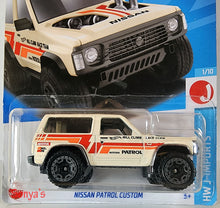Load image into Gallery viewer, Hot Wheels Off White Nissan Patrol Custom 2023
