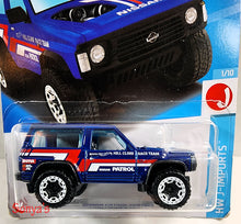 Load image into Gallery viewer, Hot Wheels Blue Nissan Patrol Custom 2023
