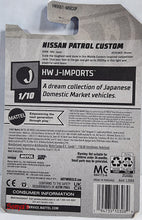 Load image into Gallery viewer, Hot Wheels Blue Nissan Patrol Custom 2023
