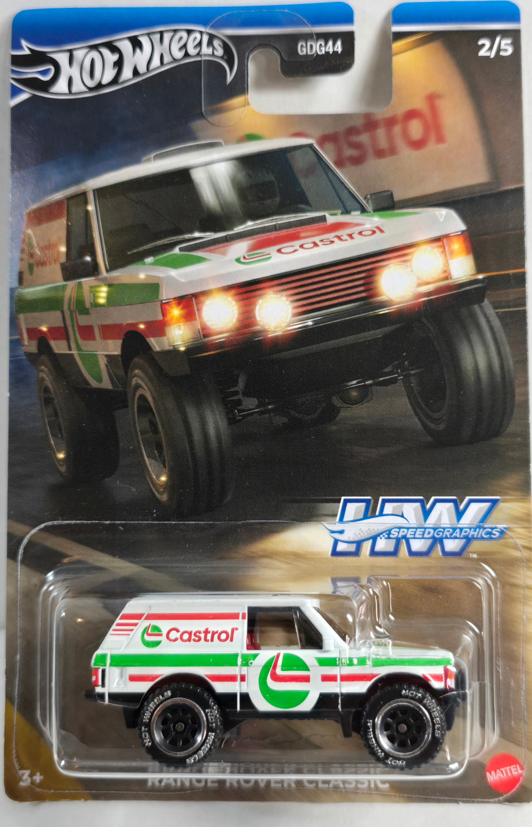 Hot Wheels Speed Graphics Range Rover Classic
