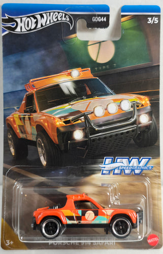 Hot Wheels Speed Graphic Porsche 914 Safari
