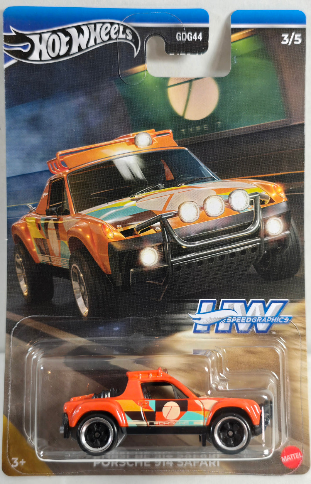 Hot Wheels Speed Graphic Porsche 914 Safari
