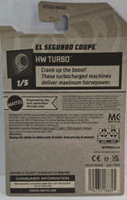 Load image into Gallery viewer, Hot Wheels Turquoise El Segundo Coupe 2024
