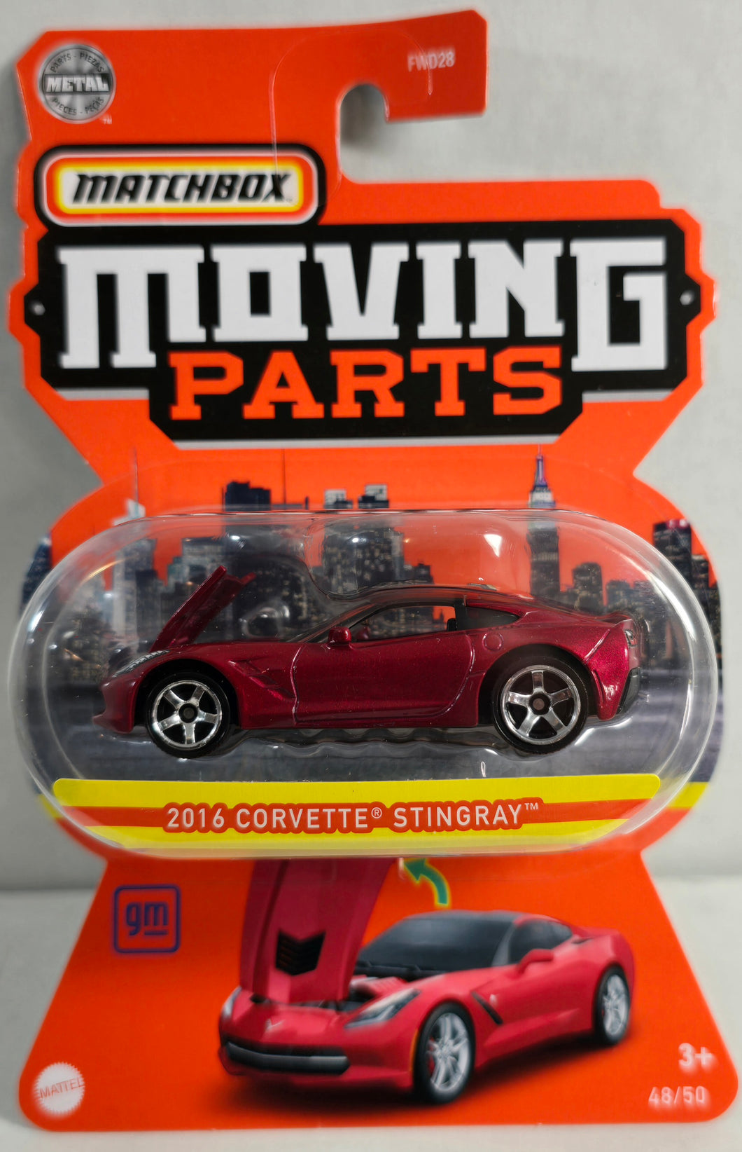 Matchbox Moving Parts 2016 Corvette Stingray
